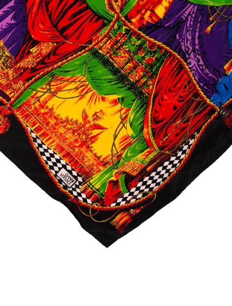 gianni versace scarf 1908s|Gianni Versace Silk Scarf .